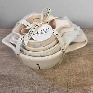 Rae Dunn Measuring Cup with Handle Farmhouse White
